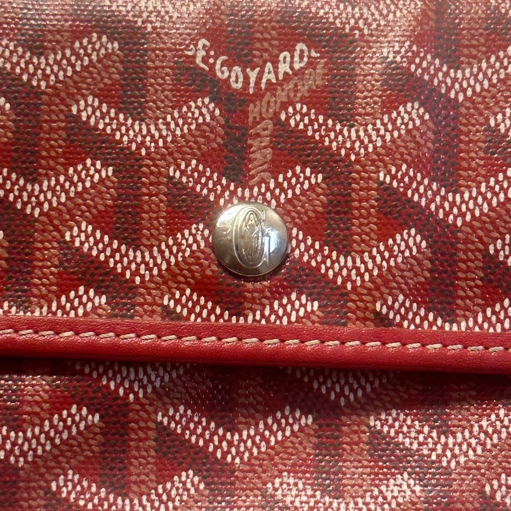 *SOLD* Red Goyard Pouch - Picture 9 of 9